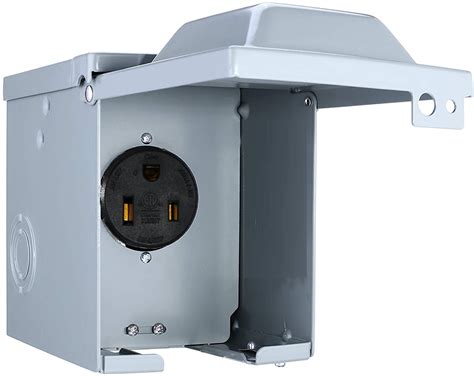 welder 50 amp receptacle junction box|Suplevel 50 Amp 6.